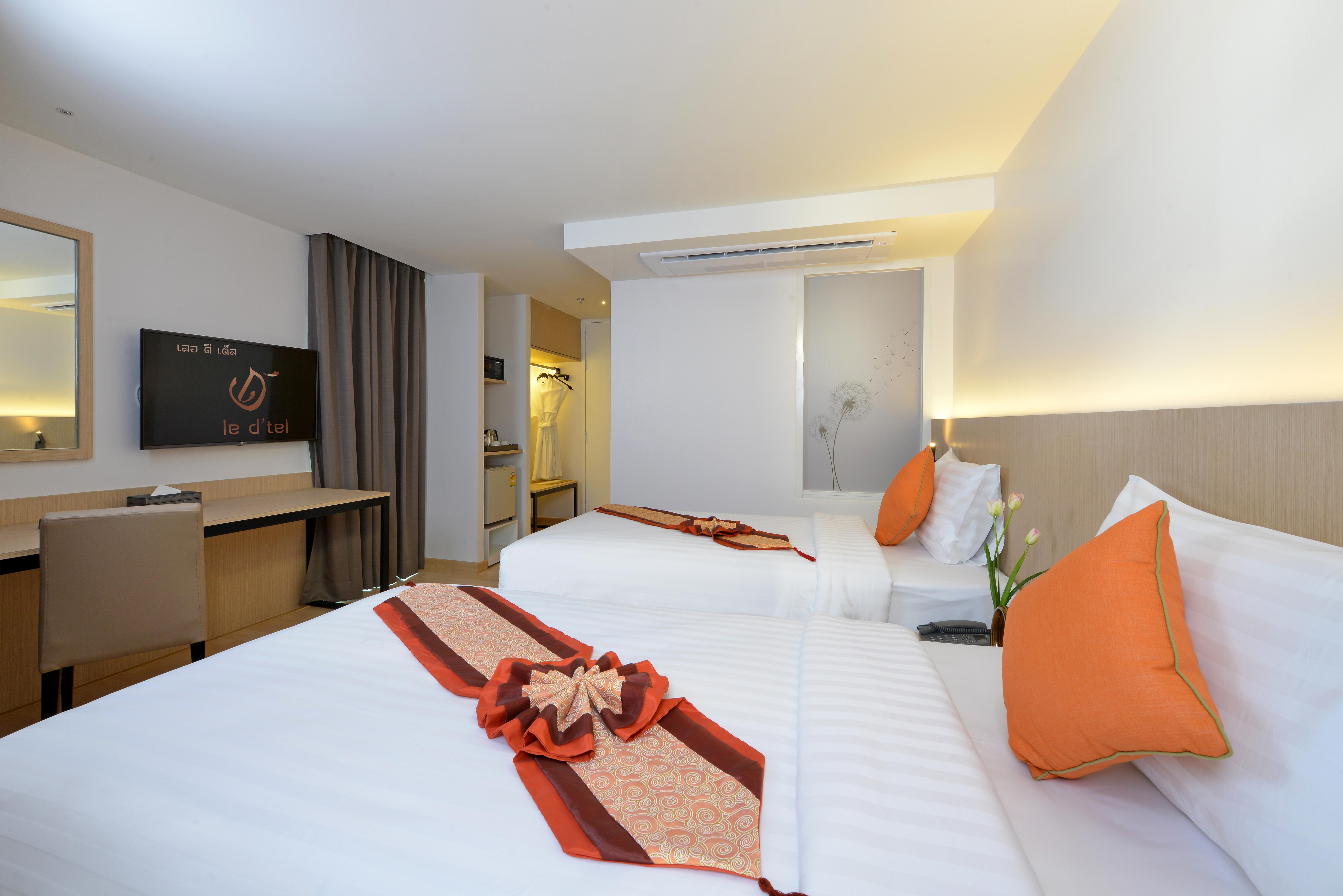 Le D'Tel Bangkok Hotel Eksteriør billede Deluxe Room