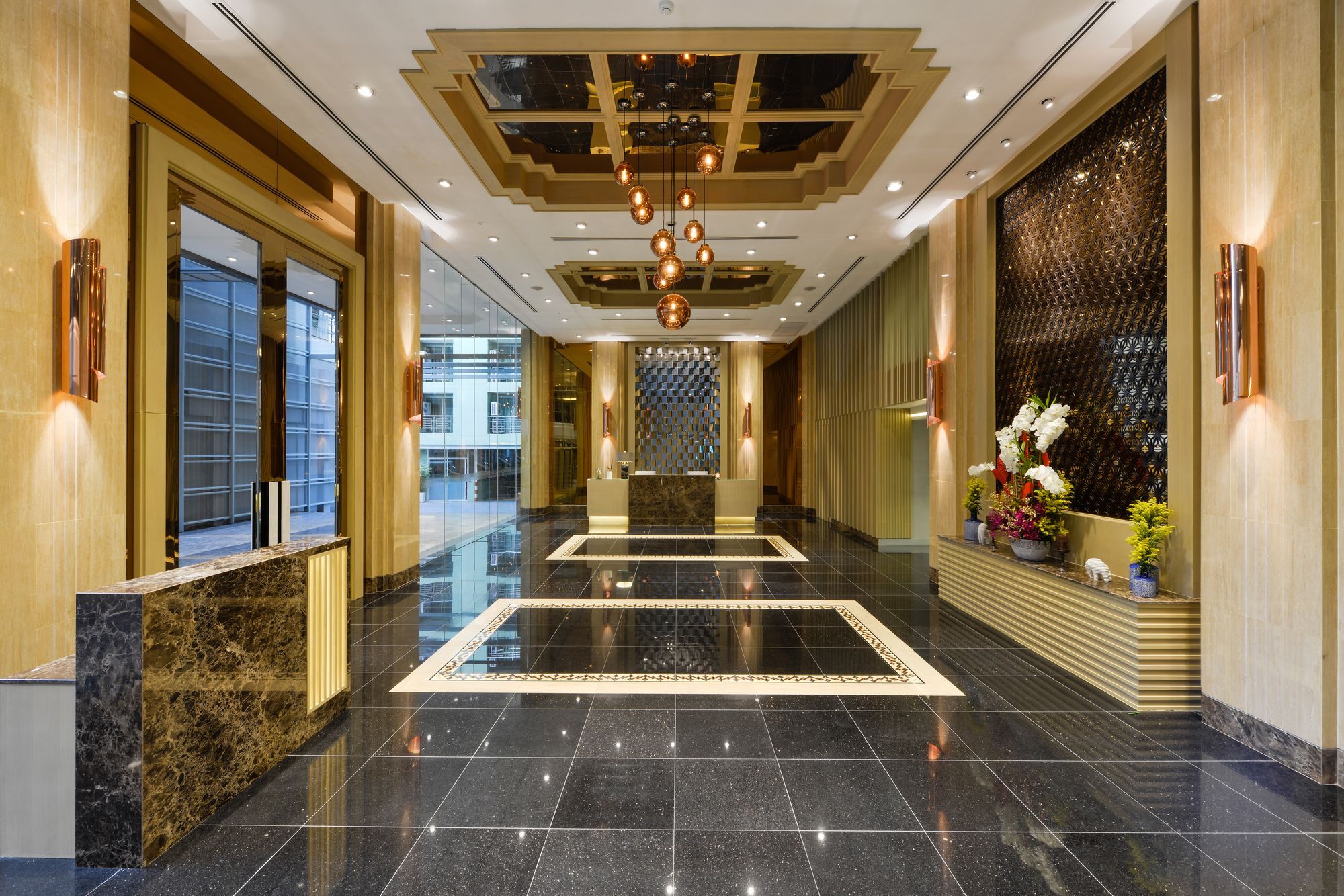 Le D'Tel Bangkok Hotel Eksteriør billede The lobby of the hotel